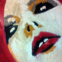 Féminité huile sur Rodoïde