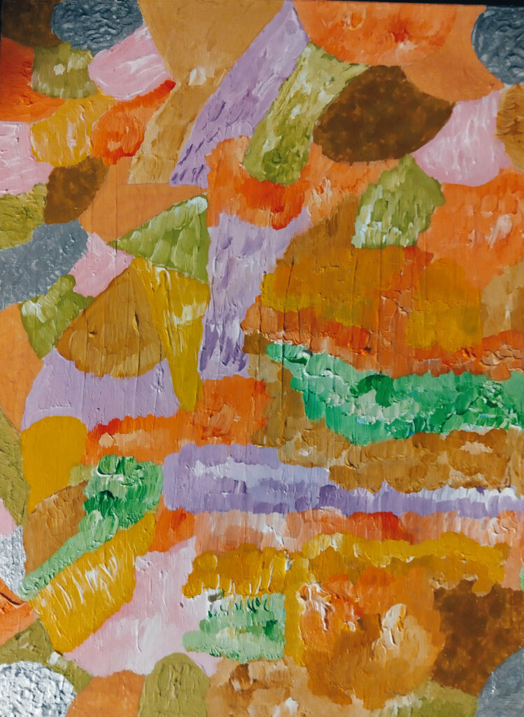Couleurs de l'Atlas acrylique vernis glossy 50x39 cm 600 euros
