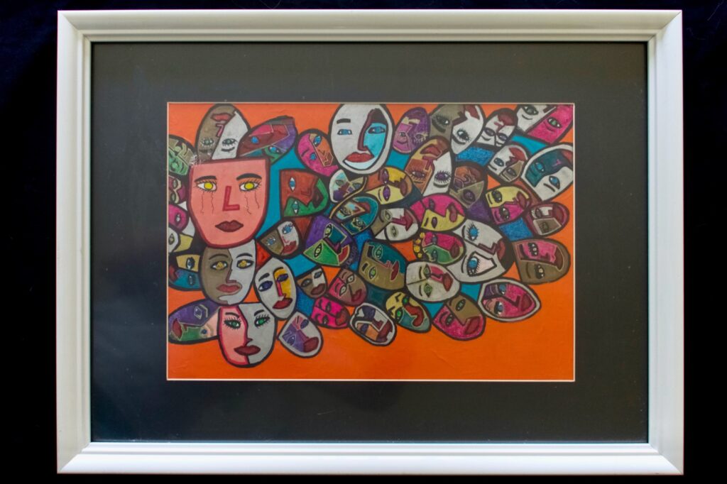 Visages du monde Poscas 20x28 cm 600 euros